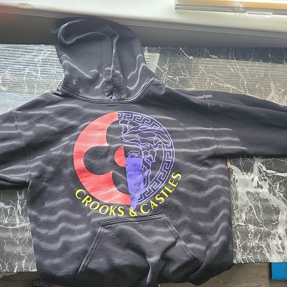 Crooks & Castles Blk Hoodie View 3